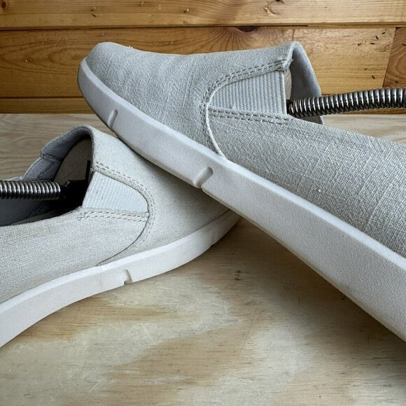 Skechers Shoes Womens 10 Slip On Sneakers Tan Comfort Round Toe Low 100414 - Picture 4 of 6